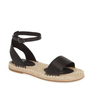 Eileen Fisher Mike Leather Espadrille Sandals
